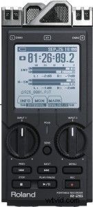 Roland R-26: NAB 2012 Best Accessory Winner for Portable 6-Track Audio Recording