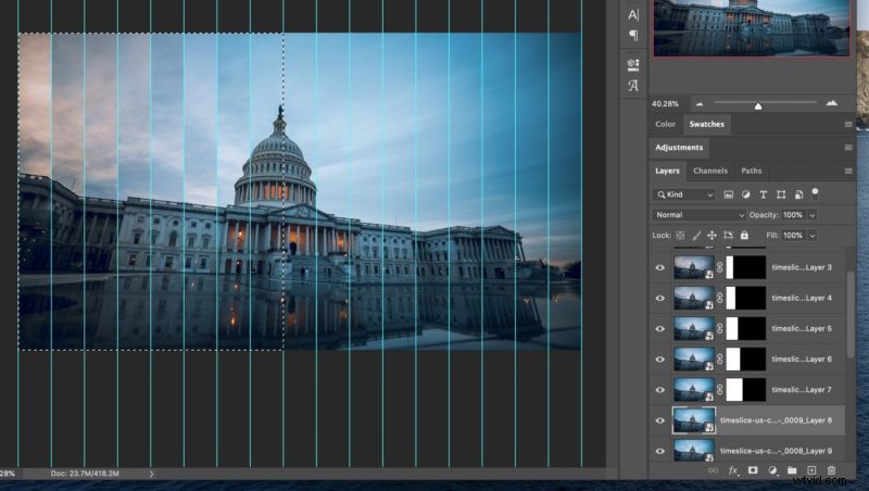 Master Time Slice Photography: Step-by-Step Photoshop Tutorial