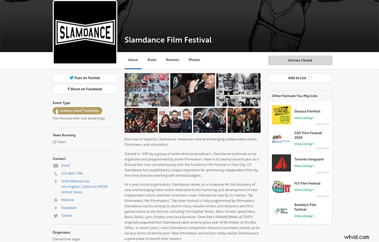 Essential Elements for Successful Film Festival Submissions on FilmFreeway