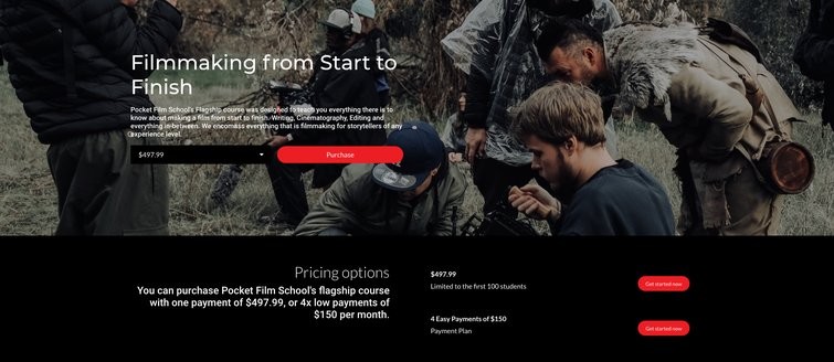 Pocket Film School: Real-World Training Equivalent to Traditional Film School