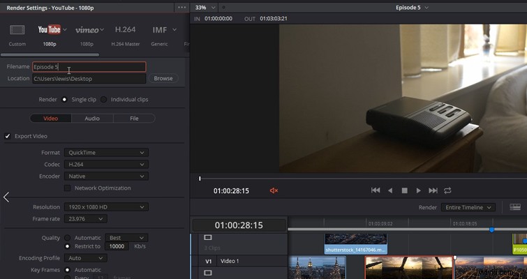 DaVinci Resolve 15 Crash Course Part 5: Mastering the Delivery Page