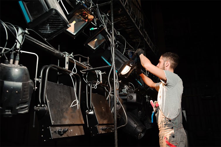 Electric Department Essentials: Roles, Lighting Tools, and Safety Protocols in Film Production