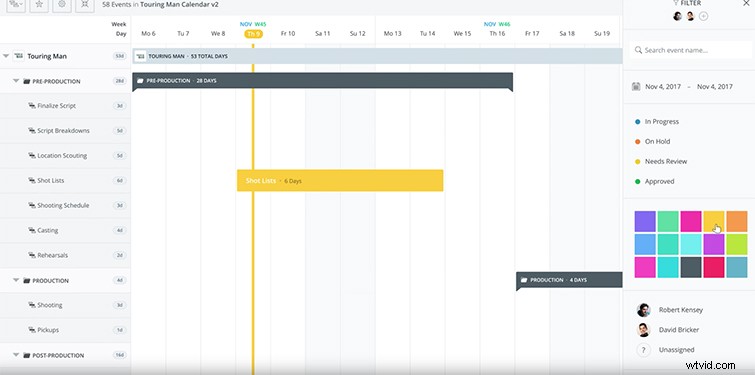 StudioBinder s Digital Production Calendars: Revolutionize Scheduling for Video & Photo Pros