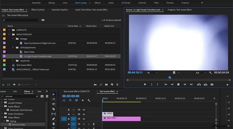 Create Stunning Text Reveals with Light Leaks in Adobe Premiere Pro: Step-by-Step Tutorial