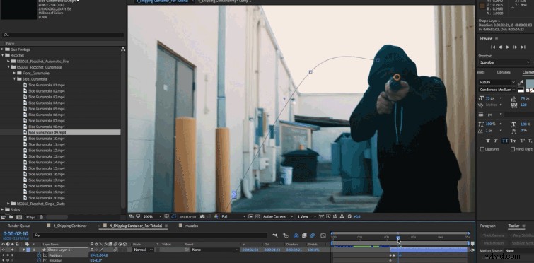 Create Realistic Shootout Scenes in After Effects: Free Muzzle Flashes & Sparks