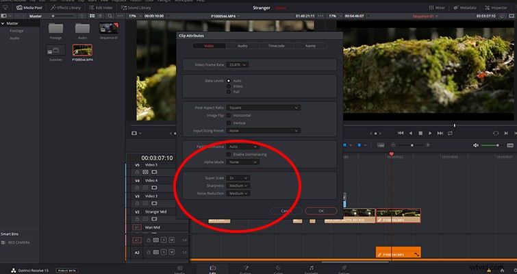 Master DaVinci Resolve 15 s Super Scale: Transform Low-Res Footage Effortlessly