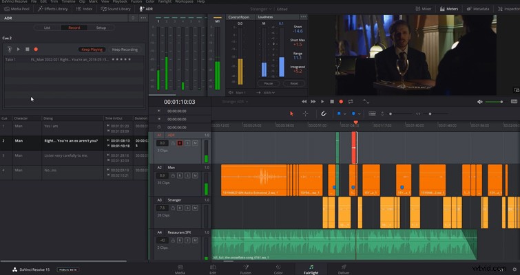 DaVinci Resolve 15: Step-by-Step ADR Panel Configuration Video Tutorial