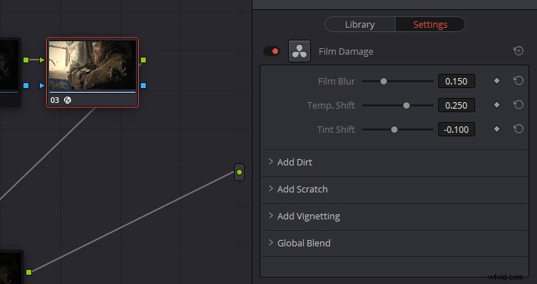 Master Lens Reflections and Film Damage Effects in DaVinci Resolve 15