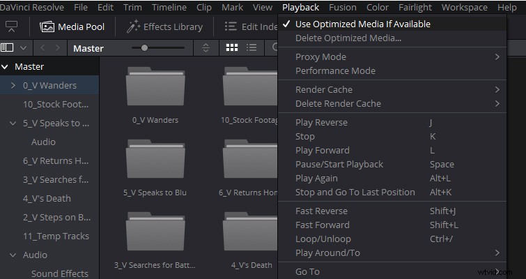 DaVinci Resolve Tip: How to Use Optimized Media for Smooth Playback Performance