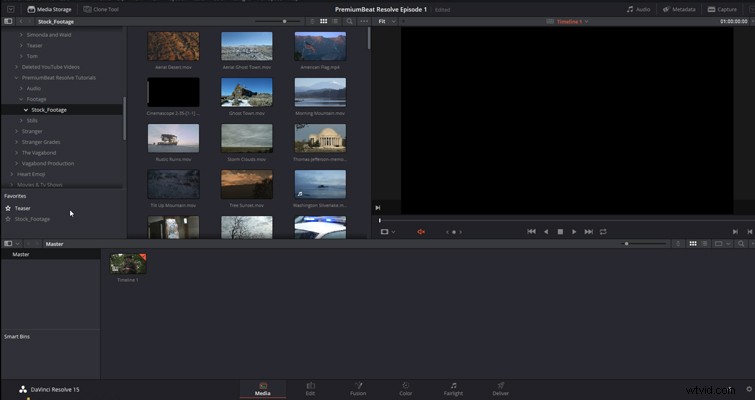 DaVinci Resolve 15 Crash Course: Master Video Editing Essentials – The Media Page