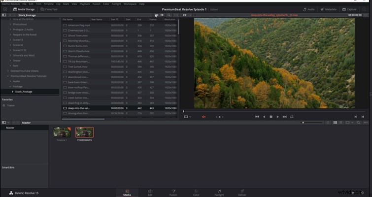 DaVinci Resolve 15 Crash Course: Master Video Editing Essentials – The Media Page