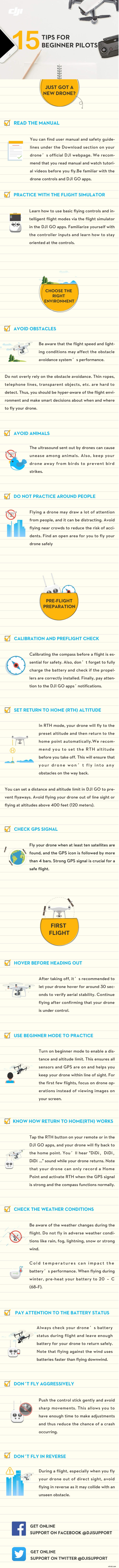 15 Essential Tips for Beginner Drone Pilots (Infographic Included)