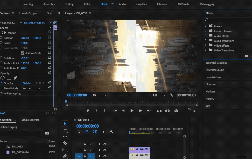 Master Cinematic Mirror Effects: Transform Drone Aerial Footage in Premiere Pro