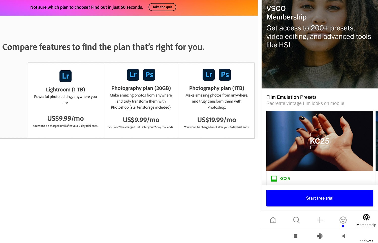 Lightroom vs. VSCO: In-Depth Comparison to Choose the Best Photo Editing App