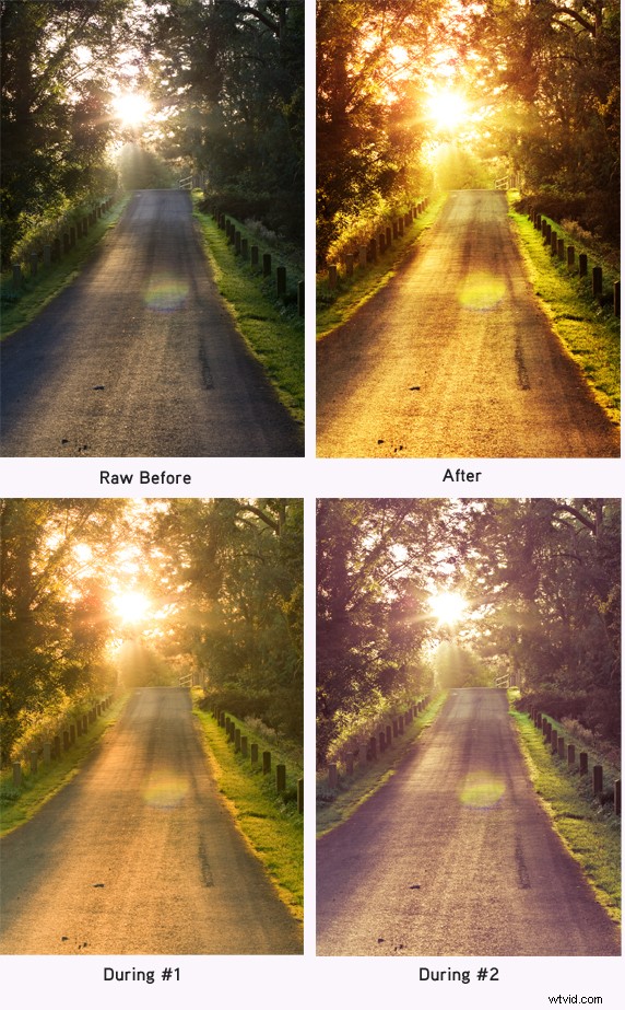 Doublemint: Two Captivating Edits of the Same Vibrant Green Scene