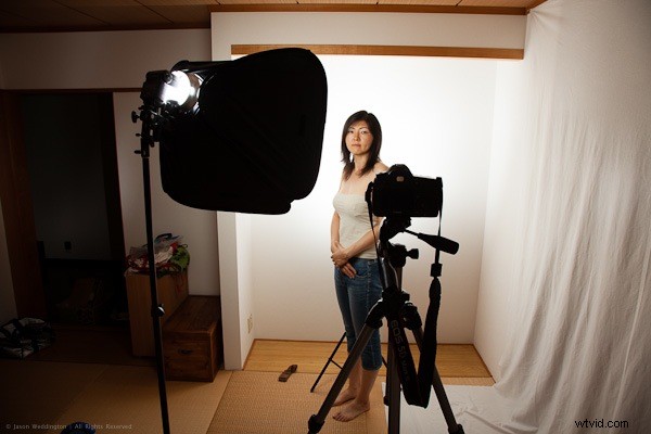 Create Pro Studio Portraits Using a Simple White Wall Background