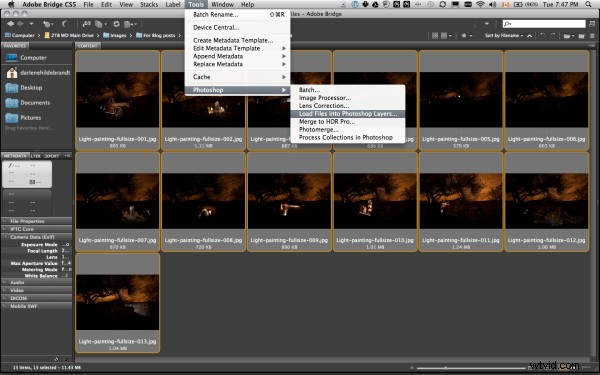 Light Painting in Photoshop: Part 2 – Combining Multiple Exposures