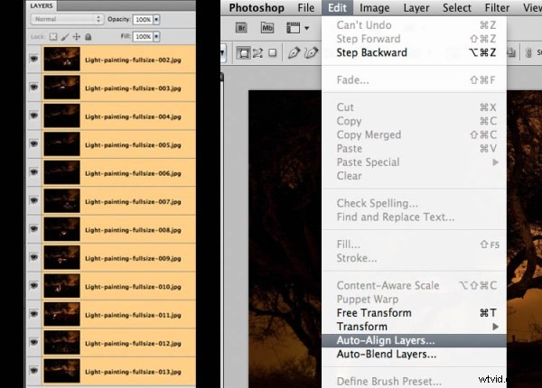 Light Painting in Photoshop: Part 2 – Combining Multiple Exposures