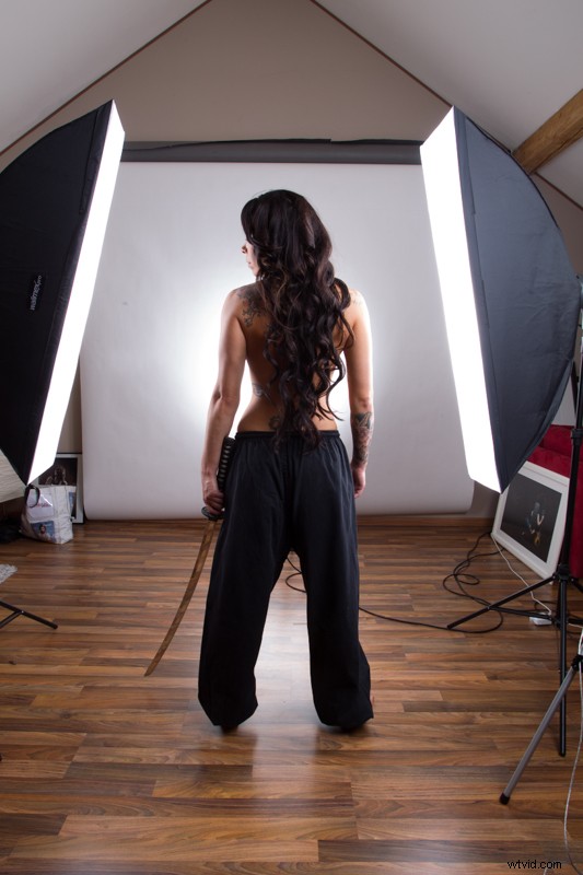 Behind the Scenes: Samurai Girl Composite – Step-by-Step Post-Production Walkthrough