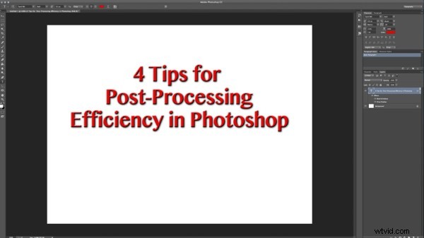 Boost Efficiency: 4 Essential Photoshop Post-Processing Tips