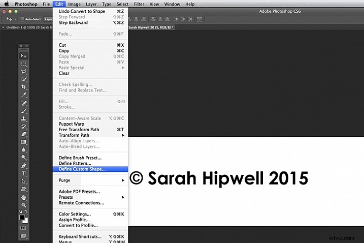 Create Professional Custom Watermarks in Photoshop Using Shapes