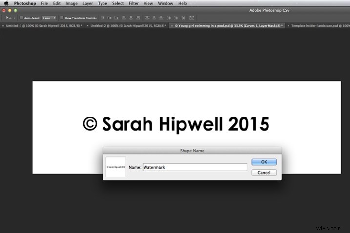 Create Professional Custom Watermarks in Photoshop Using Shapes