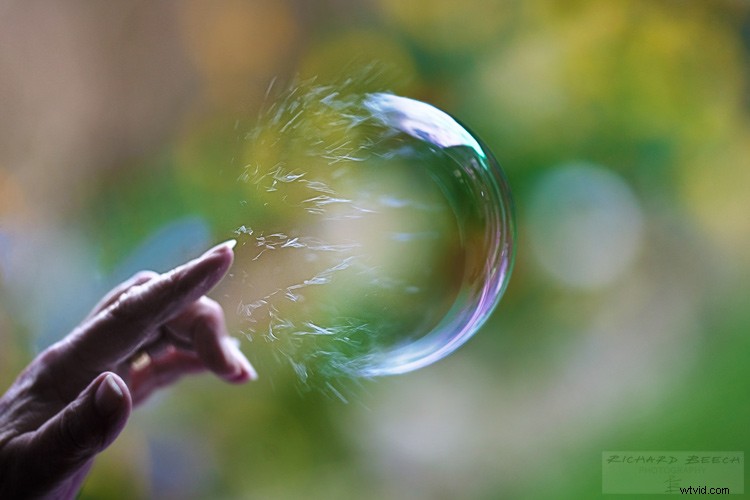 Master High-Speed Photography: Capture a Bursting Bubble in Stunning Detail