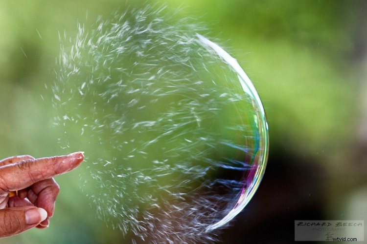 Master High-Speed Photography: Capture a Bursting Bubble in Stunning Detail