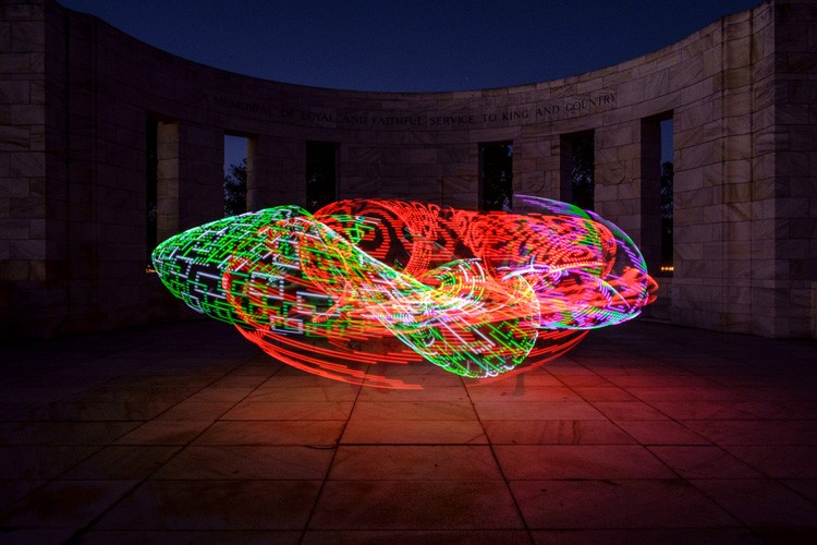 Master Stunning Light Painting: Create Mesmerizing Images with an Illuminated Hula Hoop
