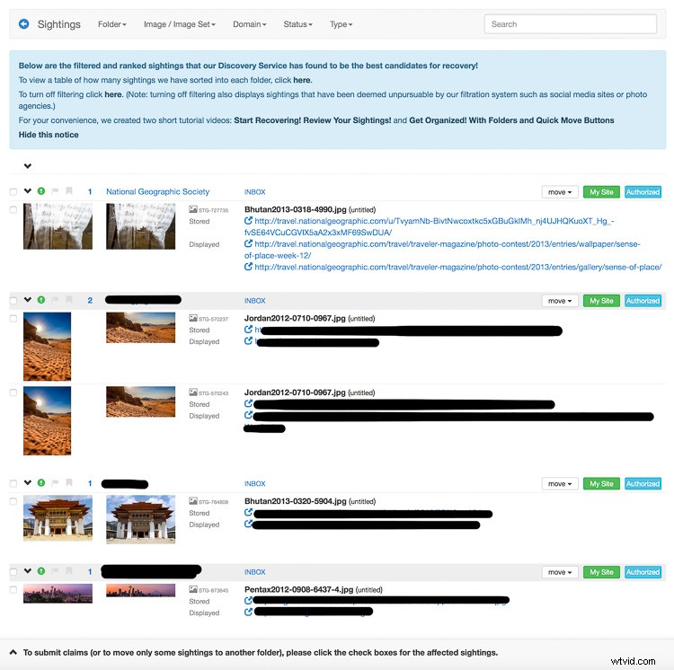 ImageRights: Detect and Enforce Copyright Infringement on Your Images