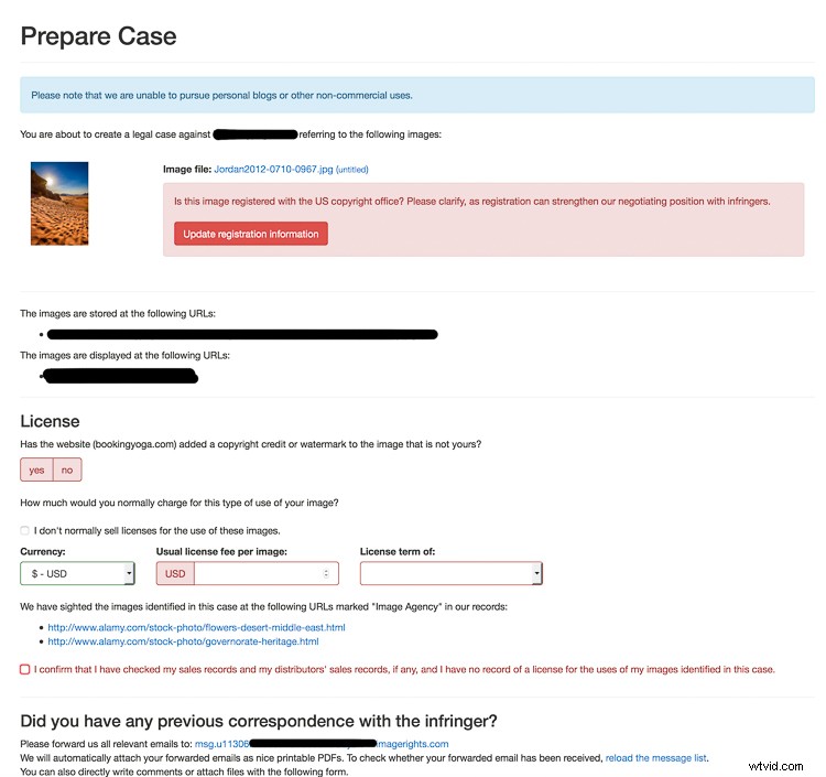 ImageRights: Detect and Enforce Copyright Infringement on Your Images