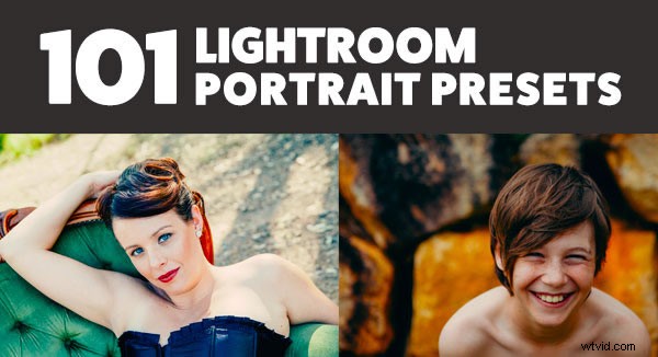 Elevate Portrait Photos Instantly: 101 Lightroom Presets for One-Click Mastery