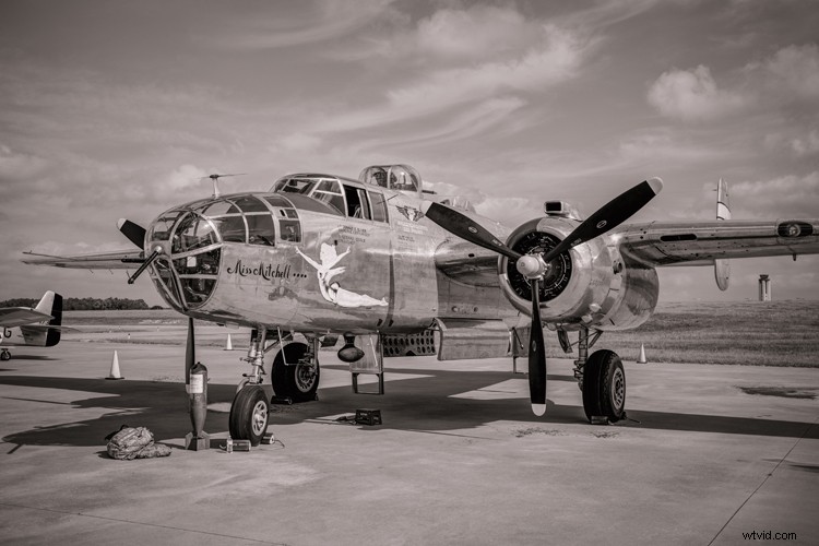 Elevate Your Photography: Capture Stunning Shots from a Historic WWII B-25 Bomber Flight