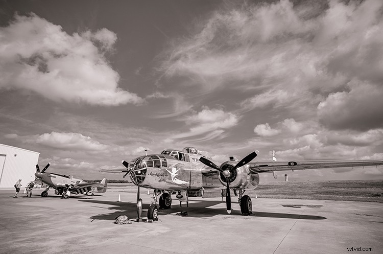 Elevate Your Photography: Capture Stunning Shots from a Historic WWII B-25 Bomber Flight