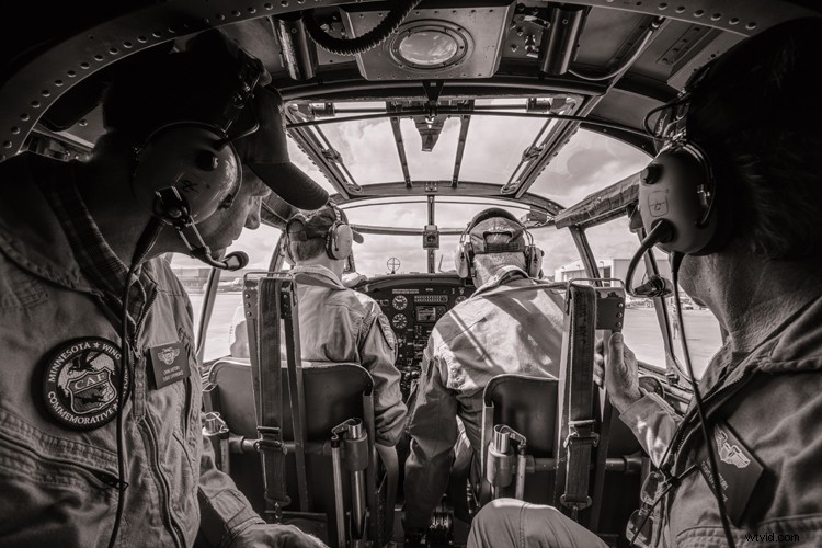 Elevate Your Photography: Capture Stunning Shots from a Historic WWII B-25 Bomber Flight