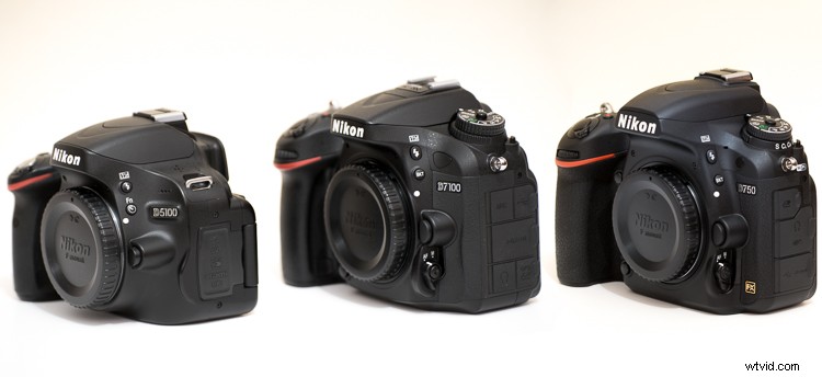 Nikon D750 vs D7100 vs D5100: In-Depth DSLR Comparison for Every Budget