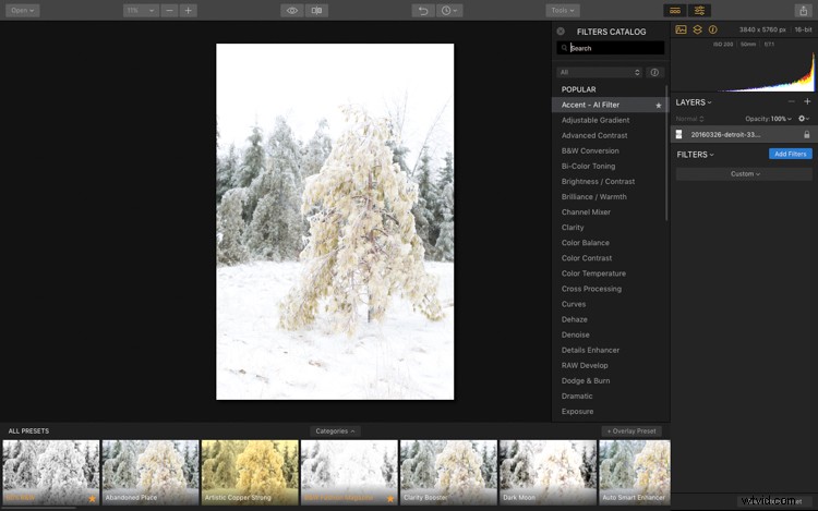 Effortlessly Enhance Holiday Photos with Luminar’s Accent AI Filter: Quick Guide