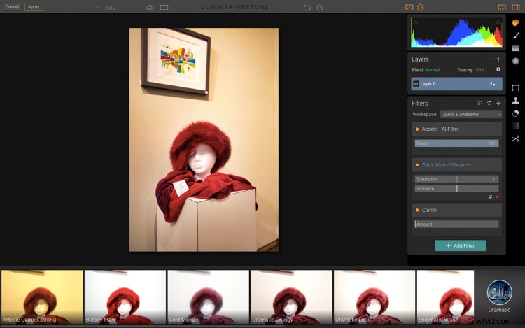 Effortlessly Enhance Holiday Photos with Luminar’s Accent AI Filter: Quick Guide