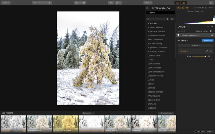 Effortlessly Enhance Holiday Photos with Luminar’s Accent AI Filter: Quick Guide