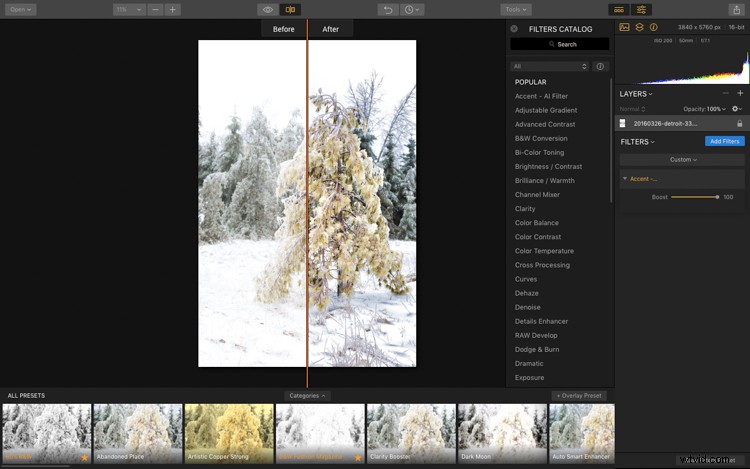 Effortlessly Enhance Holiday Photos with Luminar’s Accent AI Filter: Quick Guide