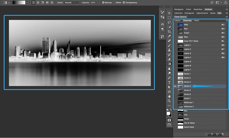 Master Silky Split-Toned Black & White Photos with Luminosity Masks