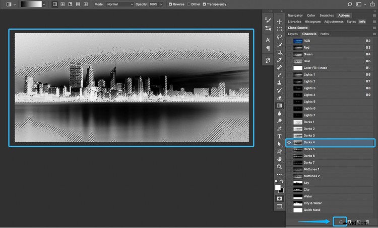 Master Silky Split-Toned Black & White Photos with Luminosity Masks