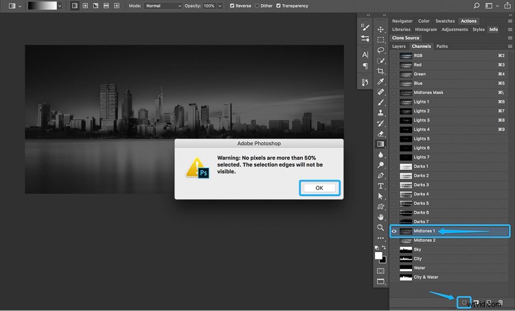 Master Silky Split-Toned Black & White Photos with Luminosity Masks