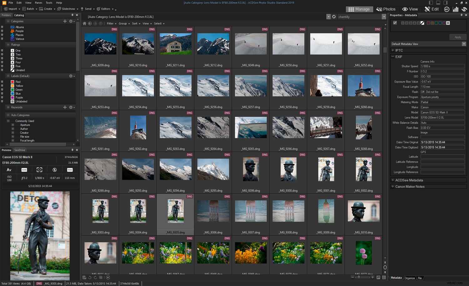 ACDSee Photo Studio Standard 2019 Review: Catalog and Edit Photos Like a Pro