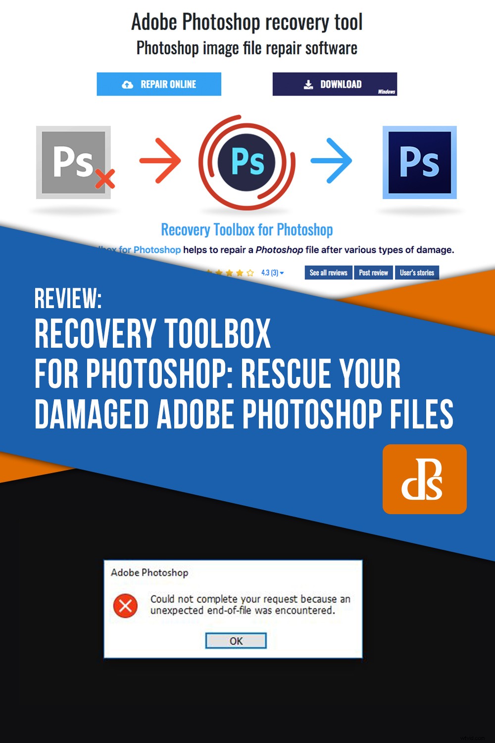 Recovery Toolbox for Photoshop: Effortlessly Repair and Restore Corrupted PSD Files