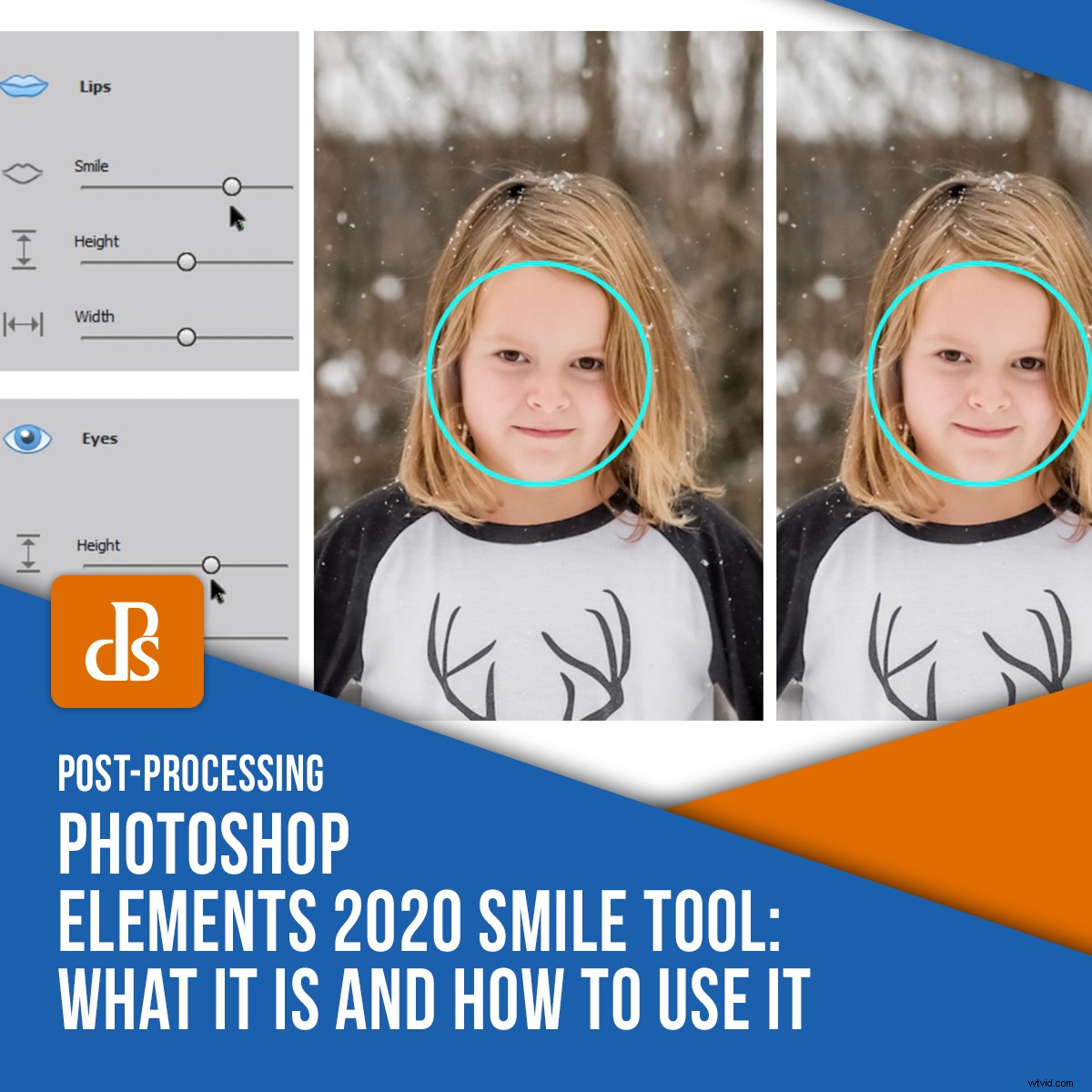 Photoshop Elements 2020 Smile Tool: What It Is and How to Use It