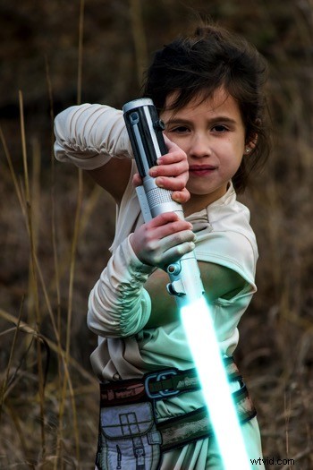 Easy Photoshop Tutorial: Turn Your Kids into Star Wars Heroes with Lightsabers