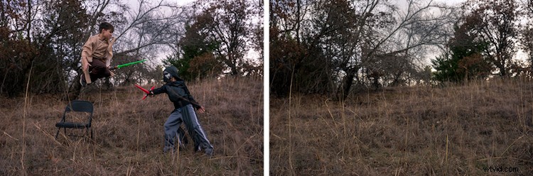 Easy Photoshop Tutorial: Turn Your Kids into Star Wars Heroes with Lightsabers