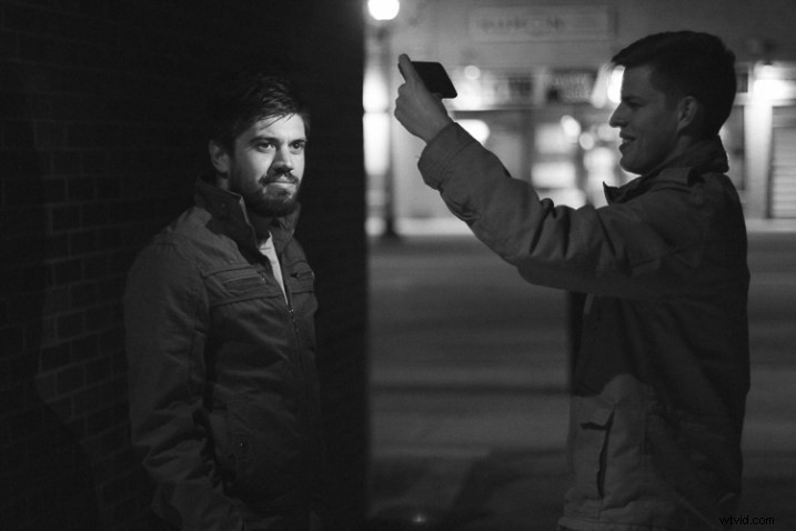 Master Dramatic Night Photography with Your Cell Phone Flashlight