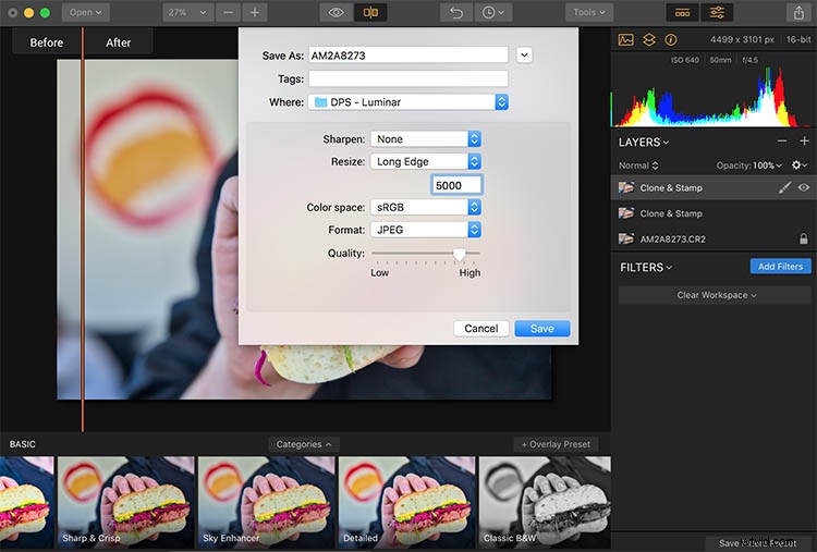 Enhance Food Photos: Make Them Mouthwateringly Tastier with Luminar